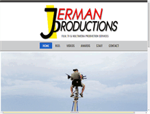 Tablet Screenshot of jermanprod.com